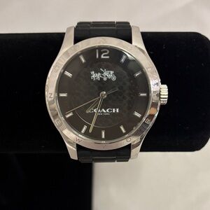 Coach Black and Silver Women's Watch